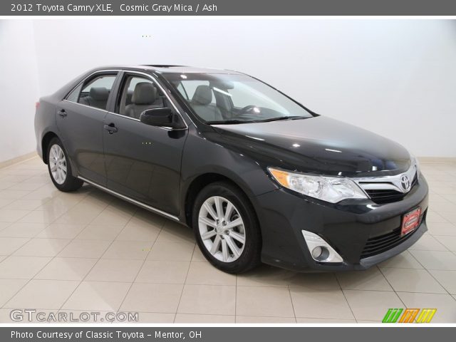 2012 Toyota Camry XLE in Cosmic Gray Mica