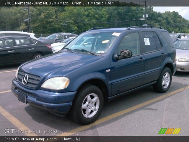 2001 Mercedes-Benz ML 320 4Matic in Orion Blue Metallic