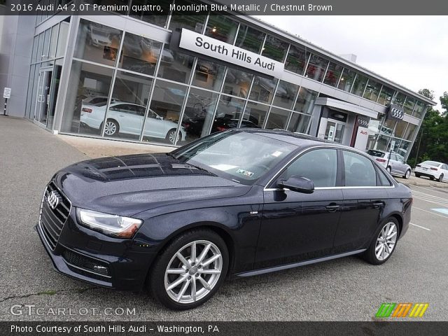 2016 Audi A4 2.0T Premium quattro in Moonlight Blue Metallic