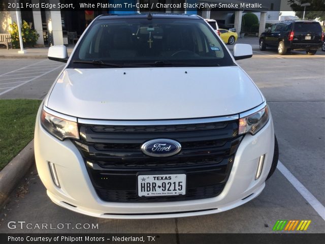 2011 Ford Edge Sport in White Platinum Tri-Coat