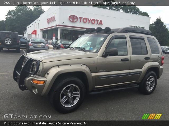 2004 Jeep Liberty Renegade 4x4 in Light Khaki Metallic