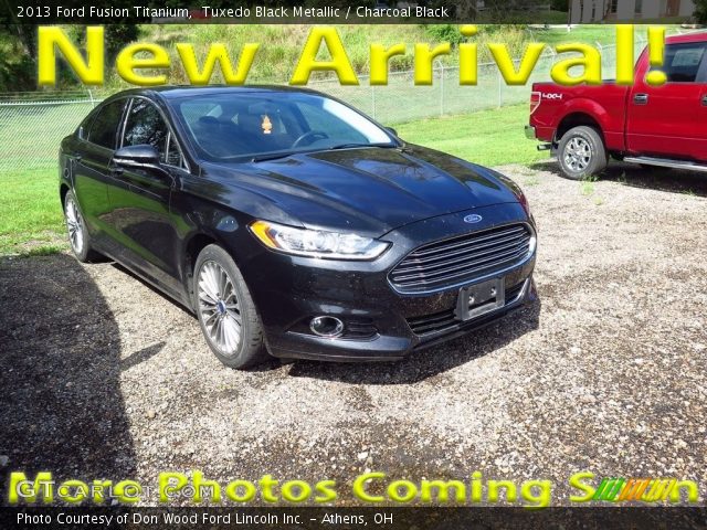 2013 Ford Fusion Titanium in Tuxedo Black Metallic