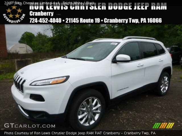 2017 Jeep Cherokee Limited 4x4 in Bright White
