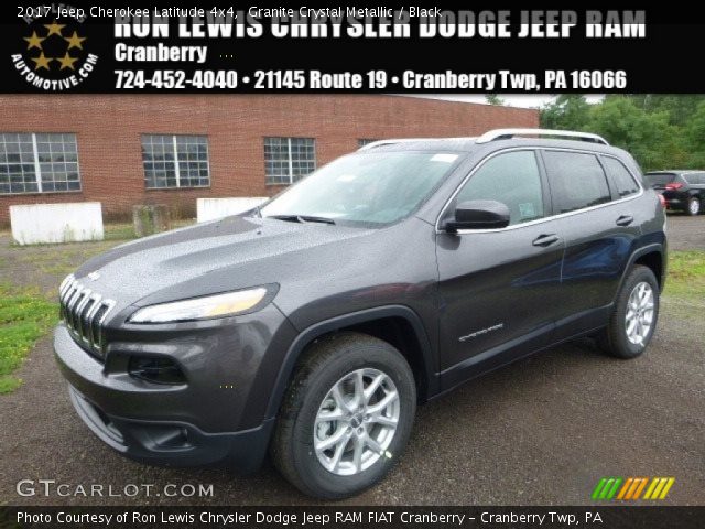 2017 Jeep Cherokee Latitude 4x4 in Granite Crystal Metallic