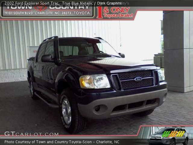 2002 Ford Explorer Sport Trac  in True Blue Metallic