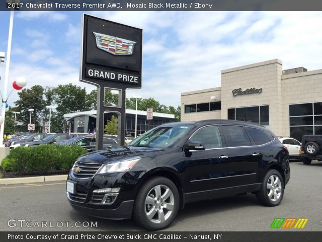 2017 Chevrolet Traverse Premier AWD in Mosaic Black Metallic
