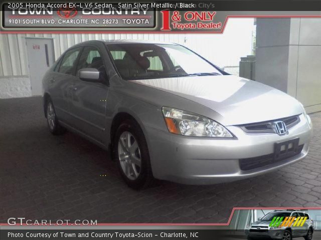 2005 Honda Accord EX-L V6 Sedan in Satin Silver Metallic