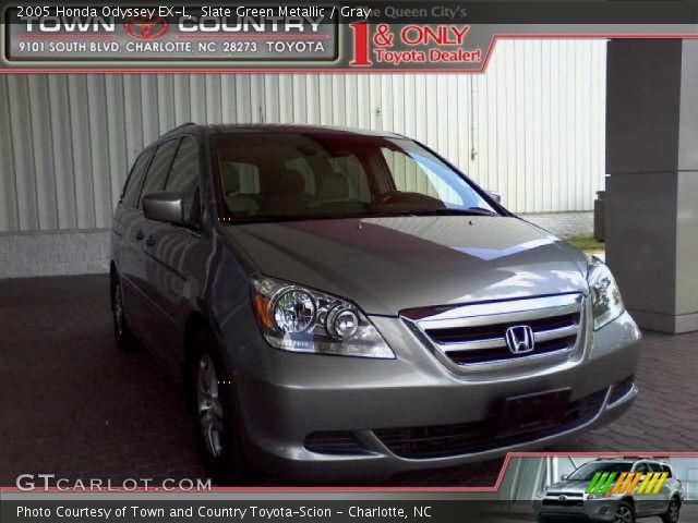 2005 Honda Odyssey EX-L in Slate Green Metallic