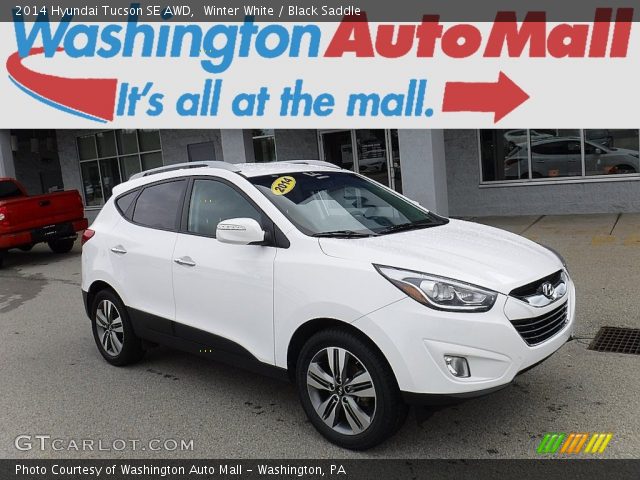 2014 Hyundai Tucson SE AWD in Winter White