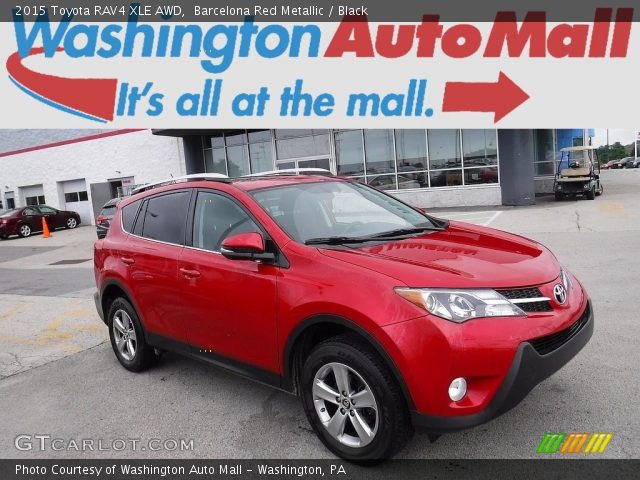 2015 Toyota RAV4 XLE AWD in Barcelona Red Metallic