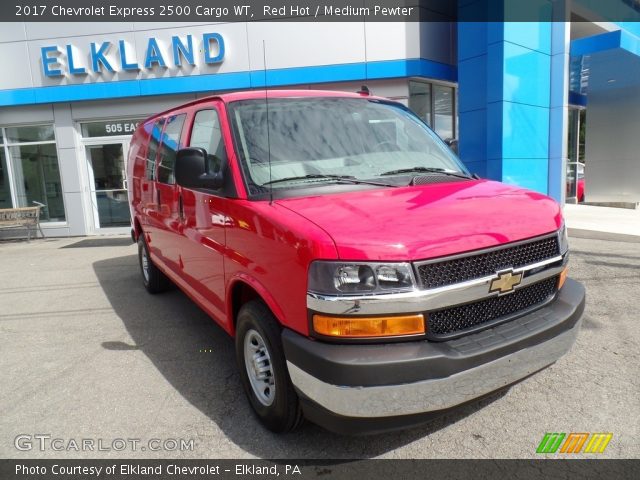 2017 Chevrolet Express 2500 Cargo WT in Red Hot