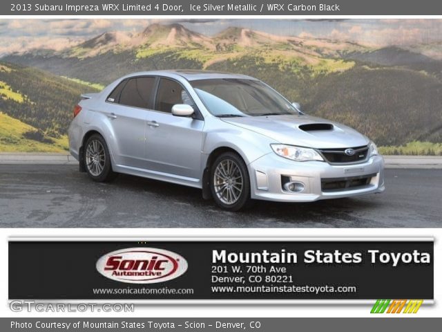 2013 Subaru Impreza WRX Limited 4 Door in Ice Silver Metallic