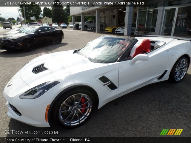 2017 Chevrolet Corvette Grand Sport Convertible in Arctic White