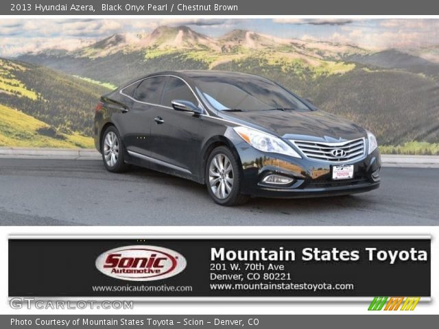2013 Hyundai Azera  in Black Onyx Pearl