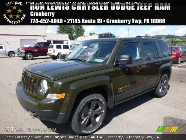 2017 Jeep Patriot 75th Anniversary Edition 4x4 in Recon Green