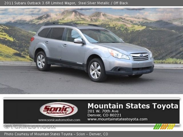 2011 Subaru Outback 3.6R Limited Wagon in Steel Silver Metallic