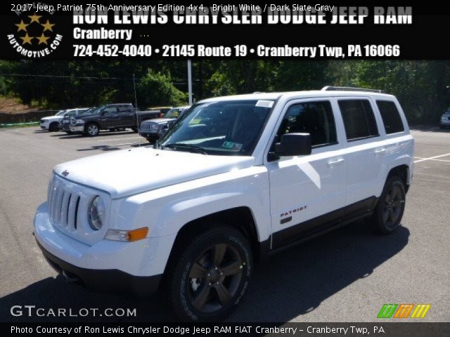 2017 Jeep Patriot 75th Anniversary Edition 4x4 in Bright White