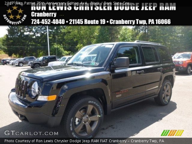 2017 Jeep Patriot 75th Anniversary Edition 4x4 in Black