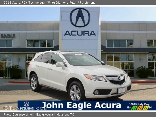 2013 Acura RDX Technology in White Diamond Pearl