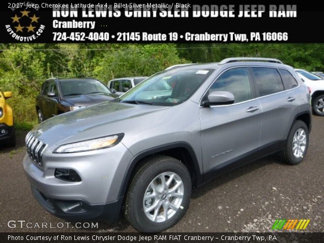 2017 Jeep Cherokee Latitude 4x4 in Billet Silver Metallic