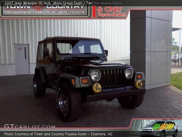 1997 Jeep Wrangler SE 4x4 in Moss Green Pearl