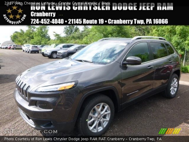 2017 Jeep Cherokee Latitude in Granite Crystal Metallic