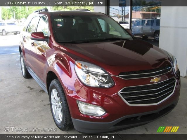 2017 Chevrolet Equinox LT in Siren Red Tintcoat