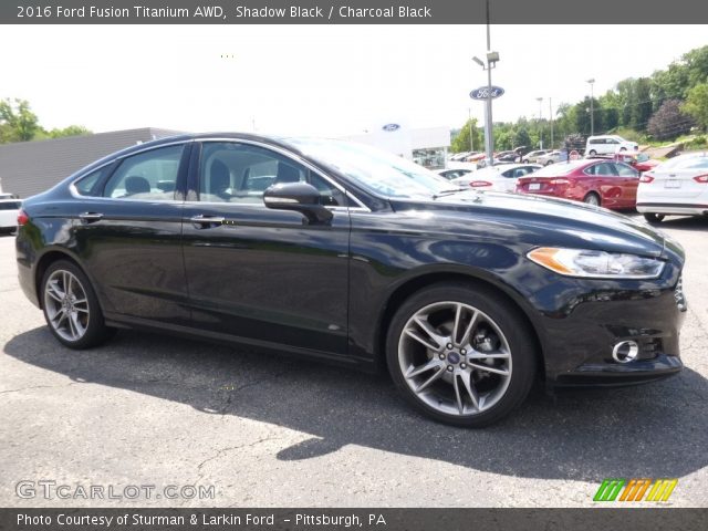2016 Ford Fusion Titanium AWD in Shadow Black