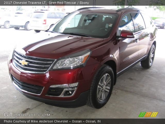 2017 Chevrolet Traverse LT in Siren Red Tintcoat
