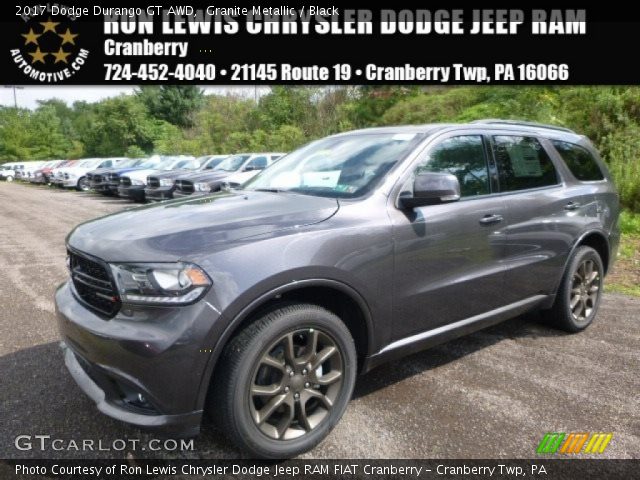 2017 Dodge Durango GT AWD in Granite Metallic