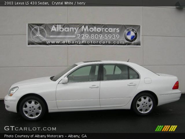 2003 Lexus LS 430 Sedan in Crystal White