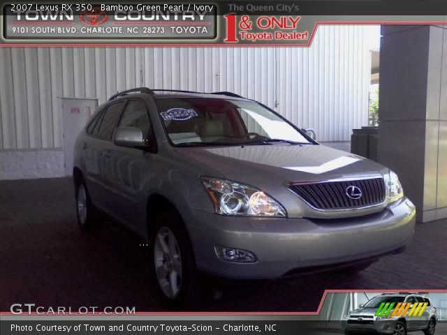 2007 Lexus RX 350 in Bamboo Green Pearl