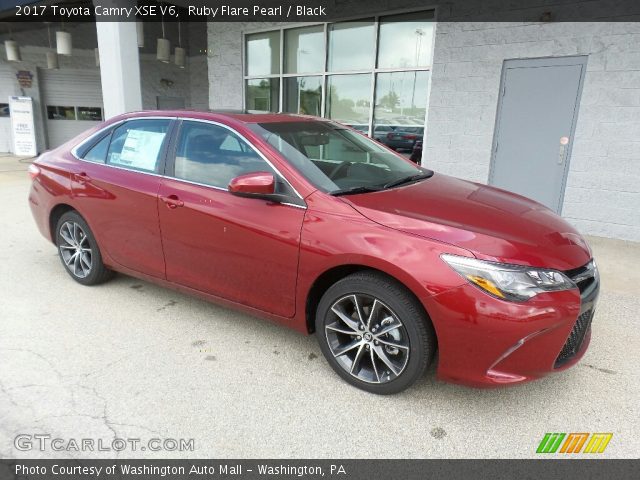 2017 Toyota Camry XSE V6 in Ruby Flare Pearl