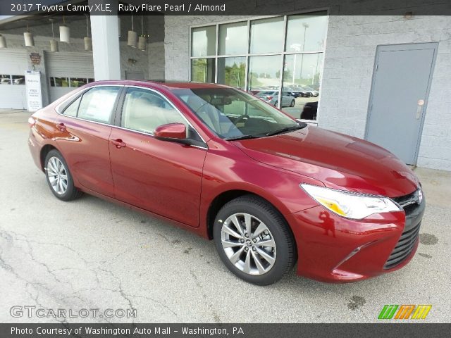 2017 Toyota Camry XLE in Ruby Flare Pearl