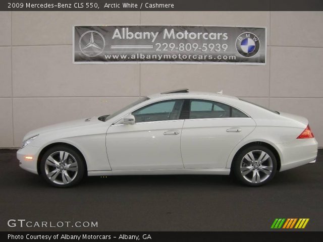 2009 Mercedes-Benz CLS 550 in Arctic White