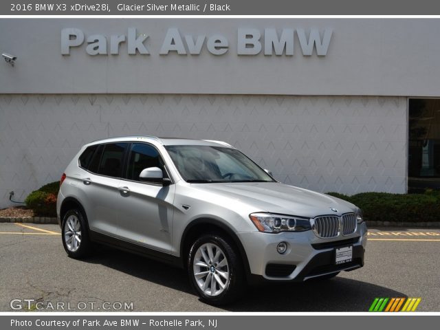 2016 BMW X3 xDrive28i in Glacier Silver Metallic