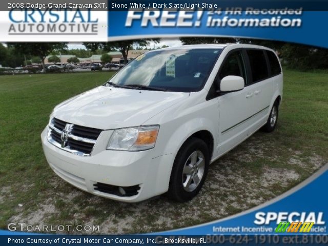 2008 Dodge Grand Caravan SXT in Stone White