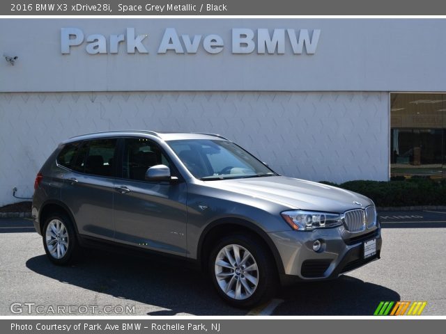 2016 BMW X3 xDrive28i in Space Grey Metallic