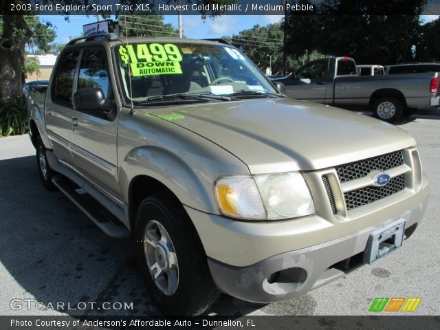 2003 Ford Explorer Sport Trac XLS in Harvest Gold Metallic