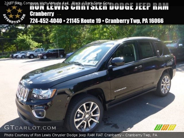 2017 Jeep Compass High Altitude 4x4 in Black