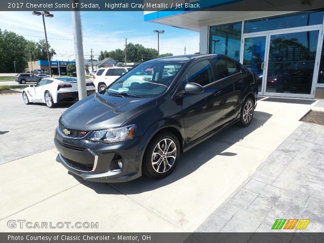 2017 Chevrolet Sonic LT Sedan in Nightfall Gray Metallic