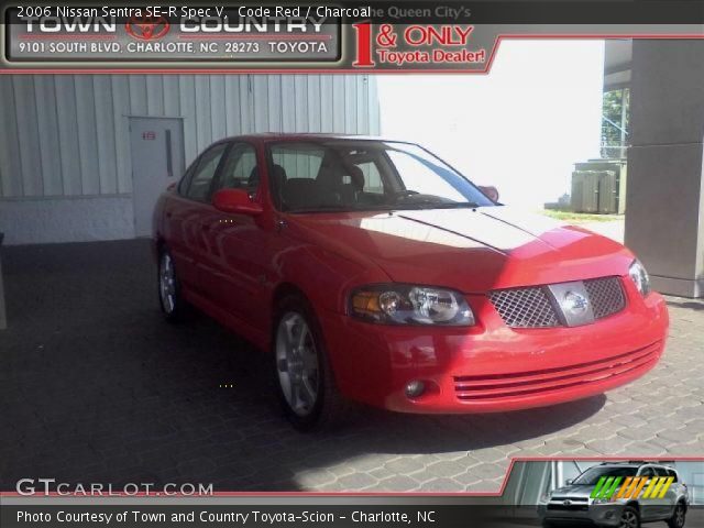 2006 Nissan Sentra SE-R Spec V in Code Red