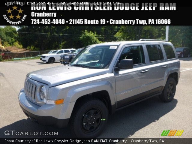 2017 Jeep Patriot Sport 4x4 in Billet Silver Metallic