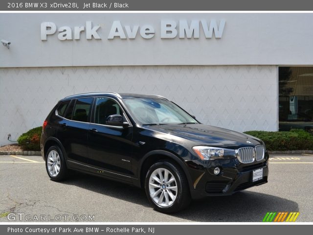 2016 BMW X3 xDrive28i in Jet Black