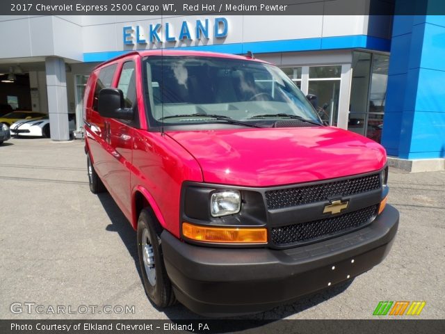 2017 Chevrolet Express 2500 Cargo WT in Red Hot