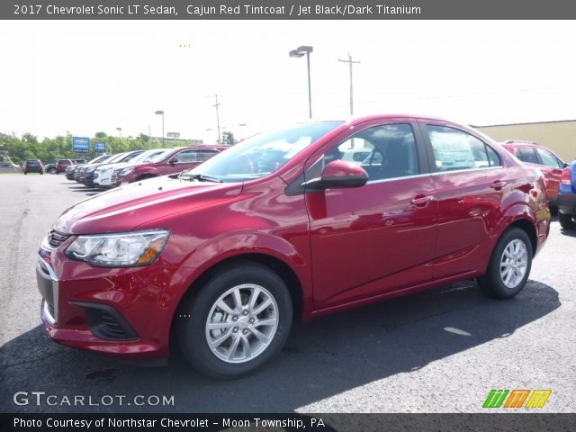2017 Chevrolet Sonic LT Sedan in Cajun Red Tintcoat