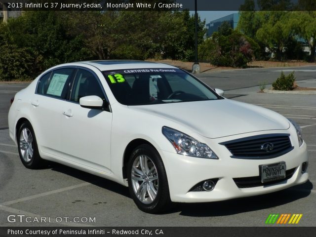 2013 Infiniti G 37 Journey Sedan in Moonlight White