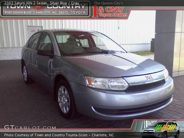 2003 Saturn ION 2 Sedan in Silver Blue