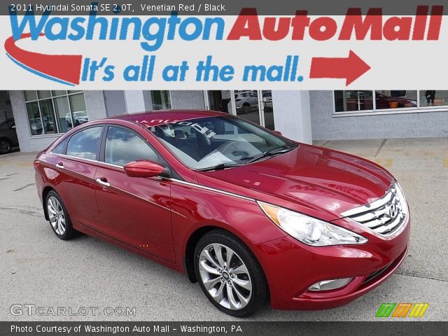 2011 Hyundai Sonata SE 2.0T in Venetian Red