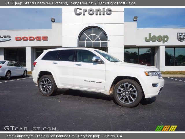 2017 Jeep Grand Cherokee Overland in Ivory Tri-Coat